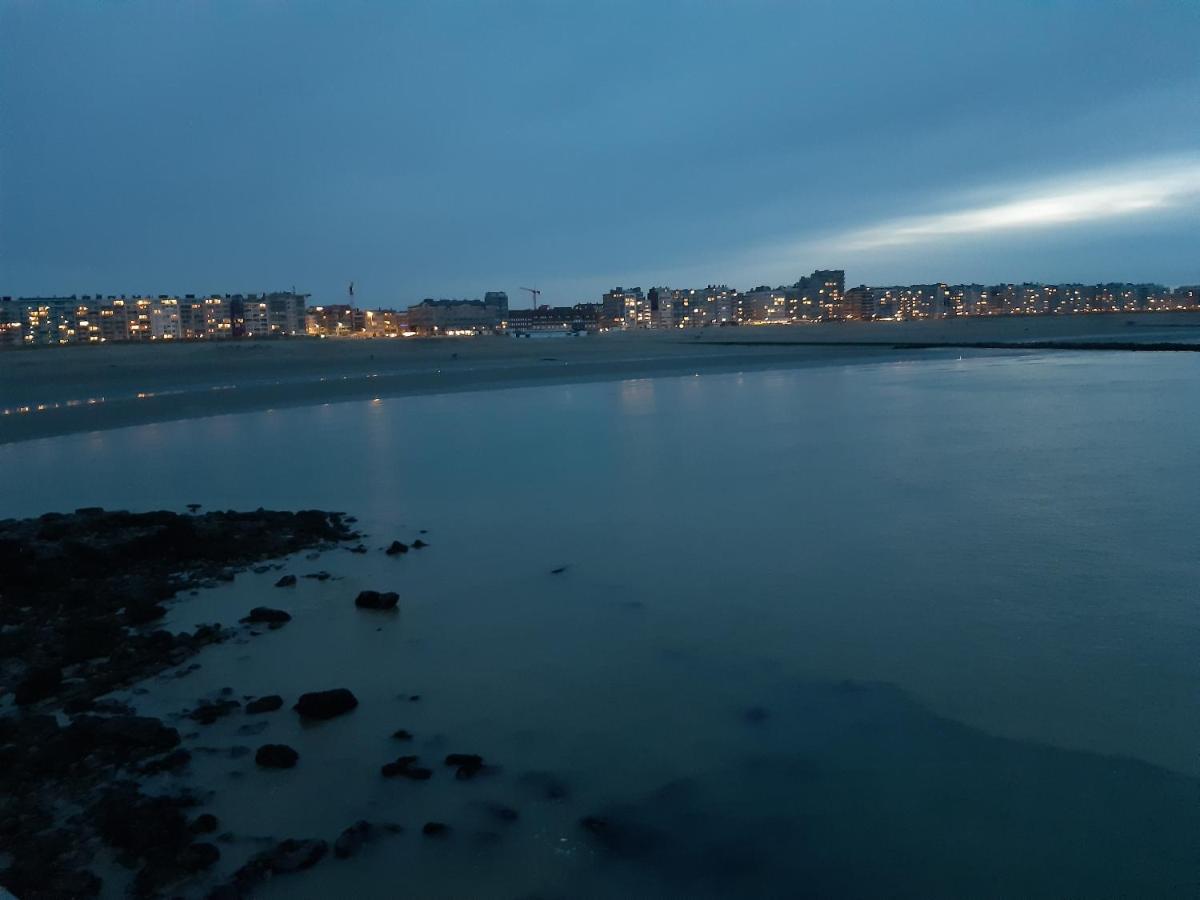 Nieuwpoort Marjolaine Prachtig Zeezicht - 4De Verdiep -Op De Dijk 5Pers Esterno foto