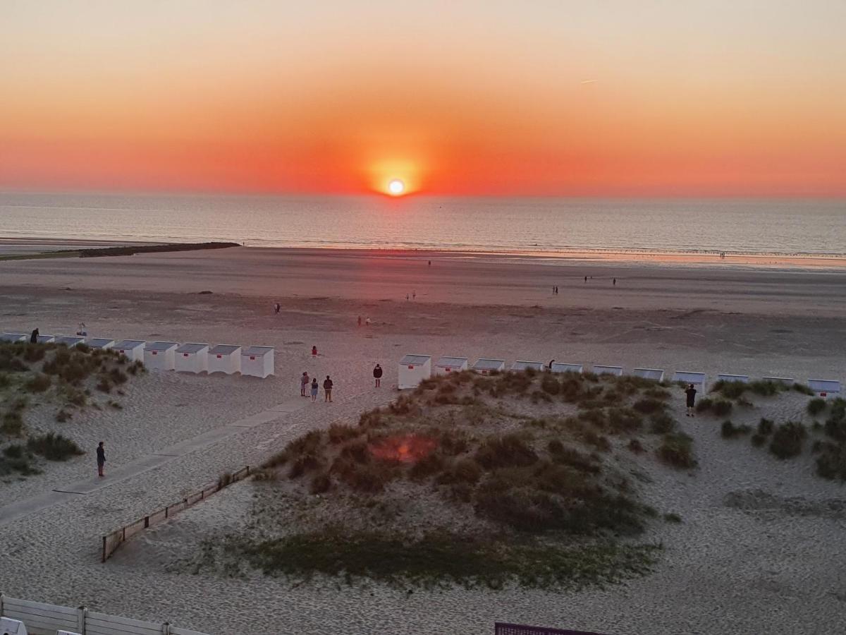 Nieuwpoort Marjolaine Prachtig Zeezicht - 4De Verdiep -Op De Dijk 5Pers Esterno foto