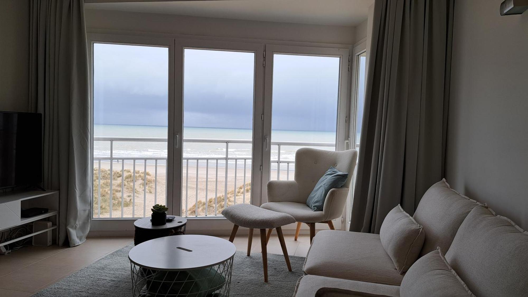 Nieuwpoort Marjolaine Prachtig Zeezicht - 4De Verdiep -Op De Dijk 5Pers Esterno foto